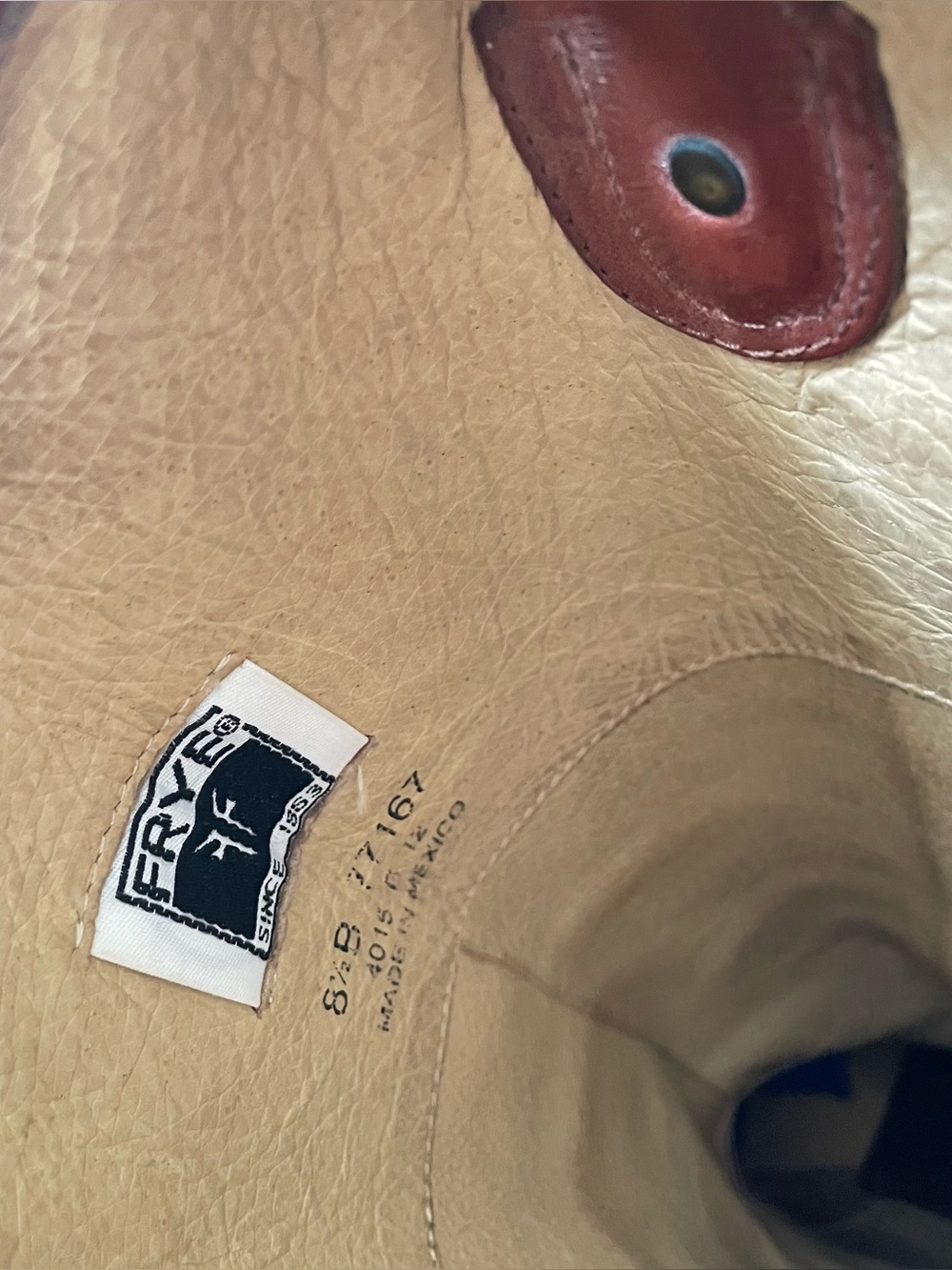 Frye Melissa Button Brown Leather Tall Riding Boots | US 8.5 - Picture 8 of 9